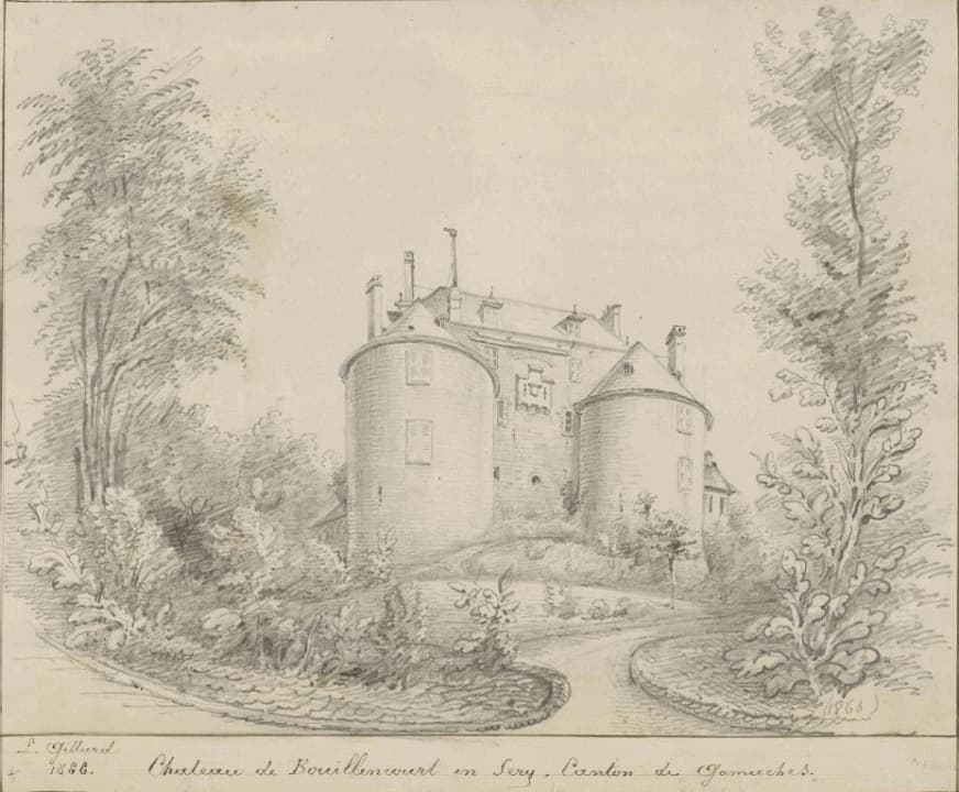 histoire du chateau de Bouillancourt