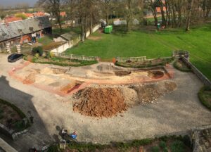 Fouilles archéologiques au château