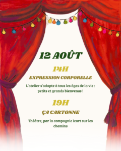 12 août 20h : Ca cartonne (théâtre humour)