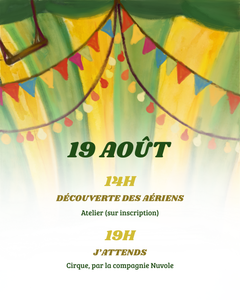 19 août : J'attends de la cie Nuvole (cirque)