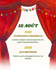 12 août 20h : Ca cartonne (théâtre humour)